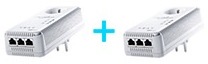 DEVOLO 2 x CPL dLan 500 AV Wireless+ - Réseau