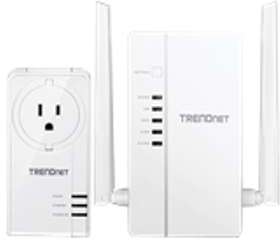 TRENDnet WiFi Everywhere Powerline 1200 AV2 Kit TPL-430APK TRENDnet WiFi Everywhere Powerline