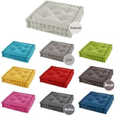 Coussin De Sol Garni - 45 X 45 Cm X 10 Cm - Pacifi