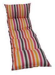 Coussin floconné pour bain de soleil COLORTIME