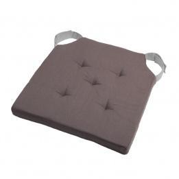 Galette de chaise Duo Gris Galette de chaise Duo Gris