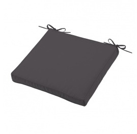 Coussin de chaise Sunny - Anthracite Coussin de chaise Sunny -