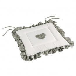 Galette de chaise Fanny Gris Galette de chaise Fanny Gris