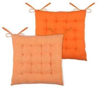 Coussin de chaise Ikati - Orange Coussin de chaise Ikati -
