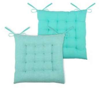 Coussin de chaise Ikati - Bleu Coussin de chaise Ikati -