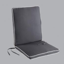 Coussin de fauteuil Garden duo Anthracite
