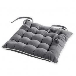 Coussin de chaise Idéale Gris Coussin de chaise Idéale Gris