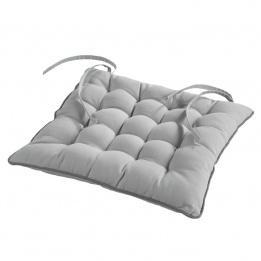 Coussin de chaise Idéale Gris Coussin de chaise Idéale Gris