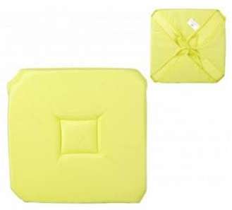 Lot 6 Galette de Chaise 100% Polyester Uni Vert An