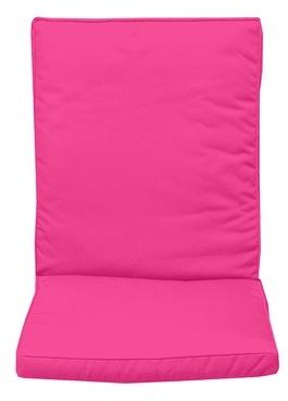 Coussin de dossier pour fauteuil fuchsia