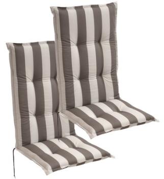 VidaXL Coussins de siège jardin 2 pcs 120x52 cm Ba