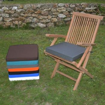 Coussin Gris pour chaises et fauteuils pliants