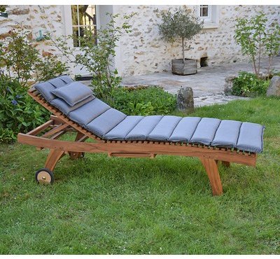 Matelas Gris pour bain de soleil Matelas Gris pour bain de