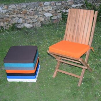 Coussin Orange pour chaises et fauteuils pliants