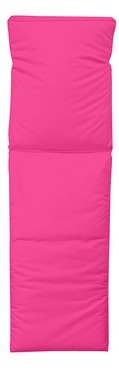 Coussin pour bain de soleil fuchsia
