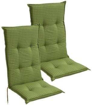 VidaXL Coussins de siège jardin 2 pcs 117 x 49 cm