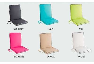 Coussin Fauteuil Salon De Jardin - 90 X 42 X 5 Cm