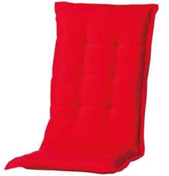 Madison Coussin de chaise à haut dossier Panama 123x50cmRouge Madison Coussin de chaise