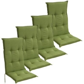 VidaXL Coussins de siège jardin 4 pcs 117x49 cm Ve