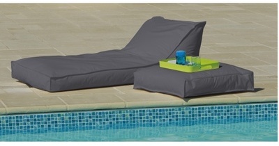 MATELAS BAIN DE SOLEIL ANTHRACITE