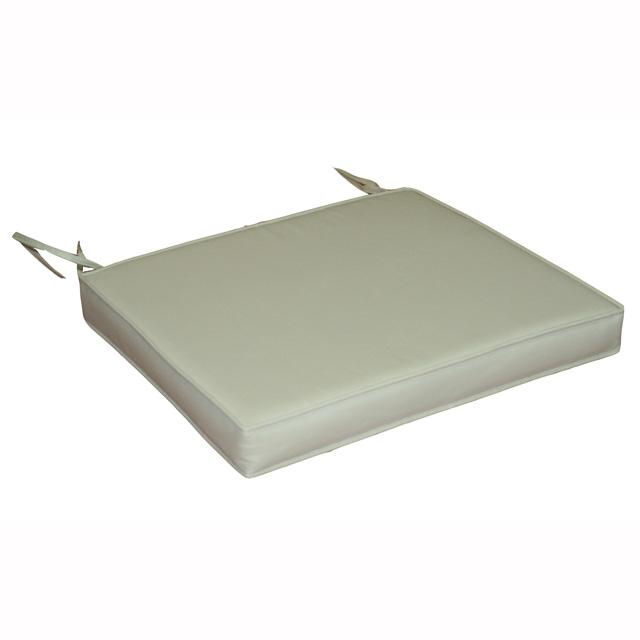 Coussin Crème pour chaises et fauteuils pliants