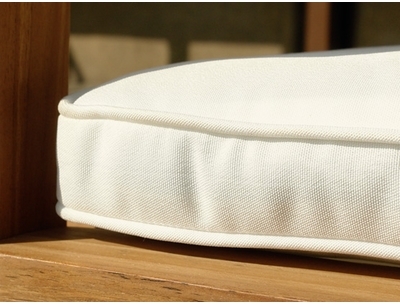 Coussin de jardin beige pour banc Marlboro 180 cm