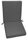 Coussin pour fauteuil de jardin polyester 89x40cm