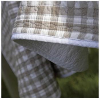 PLAID Jetée de Lit Boutis matelassé Sylvie Thiriez PLAID Jetée de Lit Boutis