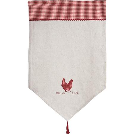 Rideaux 45 cm poule