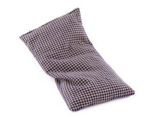 SALING Petit Coussin Rectangulaire en Colza Carreaux SALING Petit Coussin Rectangulaire