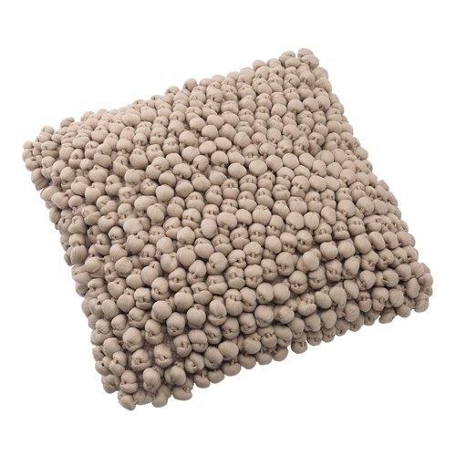 Coussin Hugo Carré Taupe 40 x 40 cm Coussin Hugo Carré Taupe 40