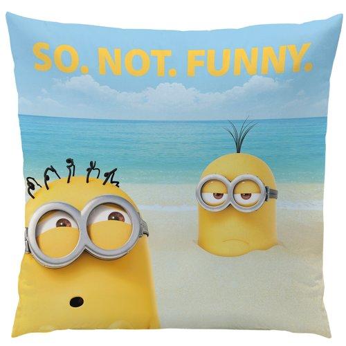 Soldes - Coussin carré Les Minions Paradise Les mi