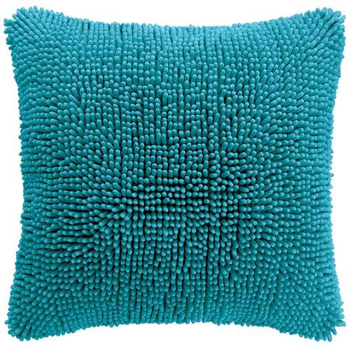 Coussin Shaggy 45 x 45 cm Bleu Canard Coussin Shaggy 45 x 45 cm