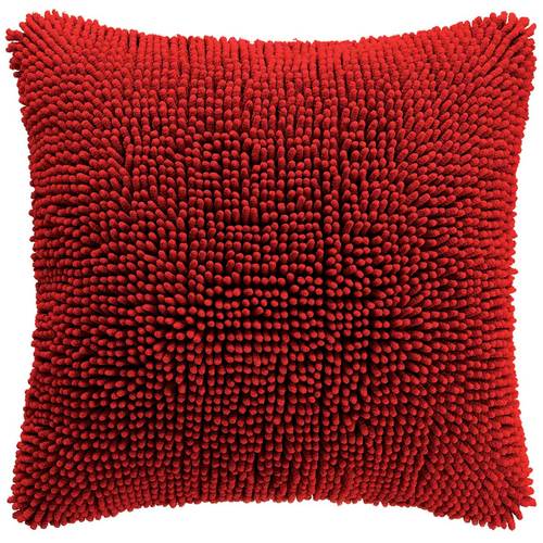 Coussin Shaggy 45 x 45 cm Rouge Coussin Shaggy 45 x 45 cm
