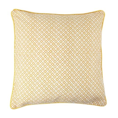 Housse de coussin imprimé géométrique
