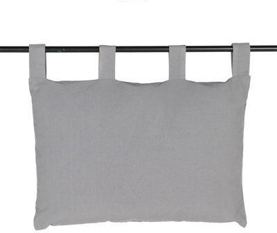 Tête de lit grise pour lit L90cm Tête de lit grise pour lit