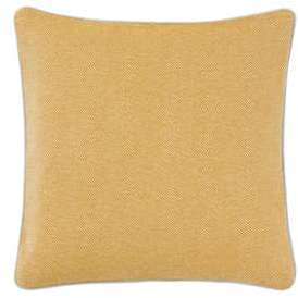 Malone, coussin 100% coton 60 x 60 cm, moutarde