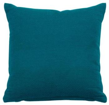 Harbor, coussin en coton texturé 45 x 45 cm, bleu