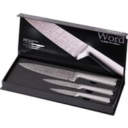 Coffret 3 couteaux de cuisine WORD