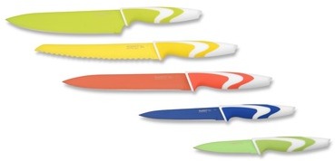 Coffret de 5 couteaux revêtement céramique - Gamme