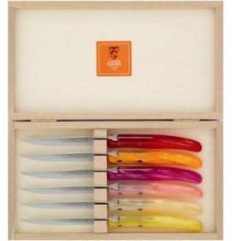 Coffret 6 couteaux steak Laguiole