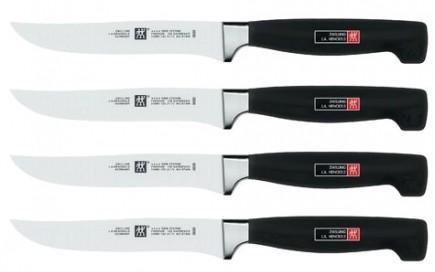 4 couteaux à steak four star zwilling