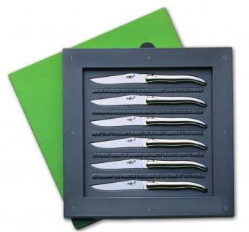 Set de 6 couteaux laguiole inox de table par Phili