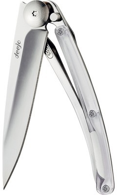 Couteau deejo colors 27g blanc