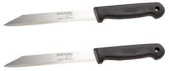2 couteaux multiusage à lame dentelée 16 cm 2 couteaux multiusage à lame