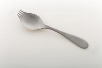 Couvert de table multifonction Georgette inox mat