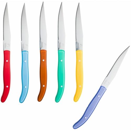 Coffret 6 couteaux a steak laguiole generation