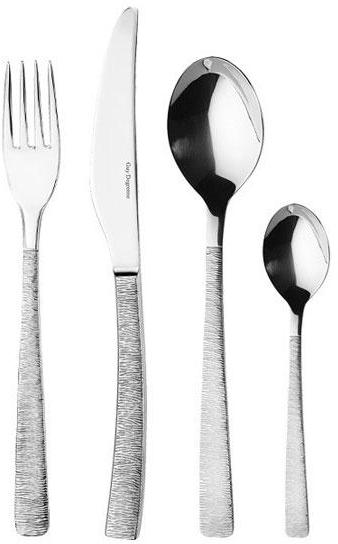 Ménagère 96 pièces en inox 18/10 - Astrée Ciselé -