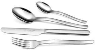 Ménagère 24 pièces en inox 18 10 ONDULATION Ménagère 24 pièces en inox