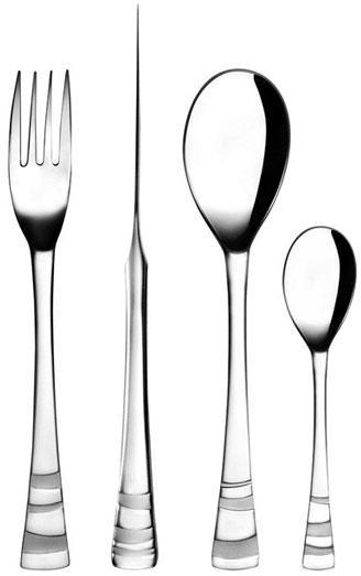 Ménagère 48 pièces en inox 18/10 3,5mm finition mi